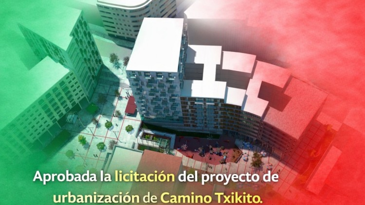 Camino Txikitok aurrerapauso garrantzitsua eman du urbanizazio-proiektuaren lizitazioarekin
