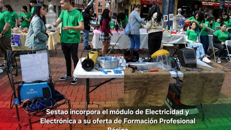 Sestaok Elektrizitatea eta Elektronika modulua sartu du bere Oinarrizko Lanbide Heziketako eskaintzan
