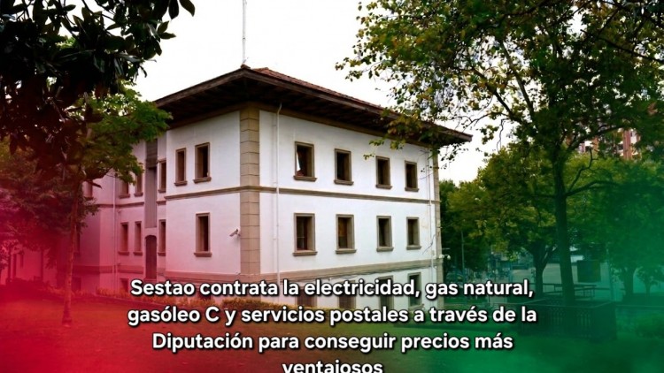 Udalak elektrizitatea, gas naturala, C gasolioa eta posta-zerbitzuak Aldundiaren bitartez kontratatu ditu prezio hobeak lortzeko
