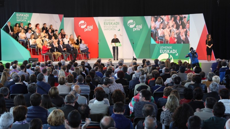 Presentación de las candidaturas de EAJ-PNV a las Elecciones Generales