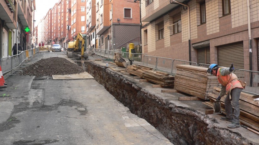 El Ayuntamiento inicia la reforma de la calle Juan Tomás de Gandarias