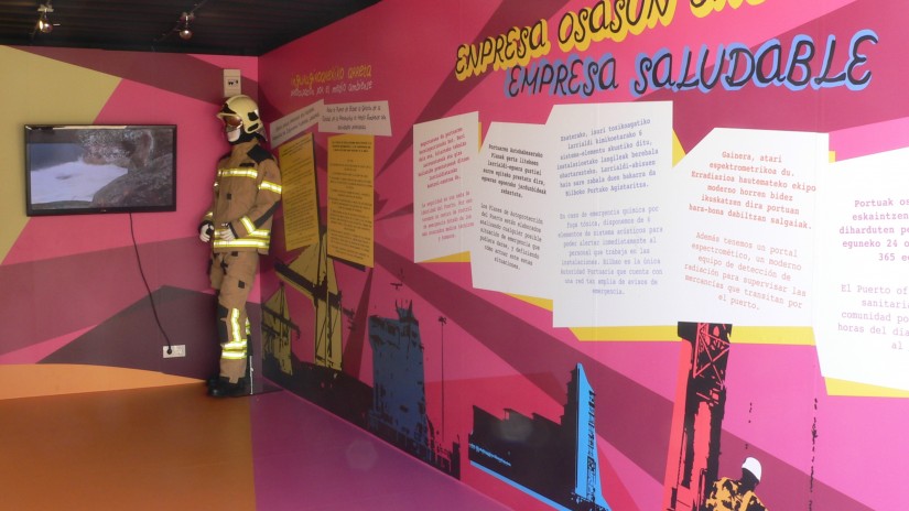 Recala en Sestao la exposición itinerante Port Art