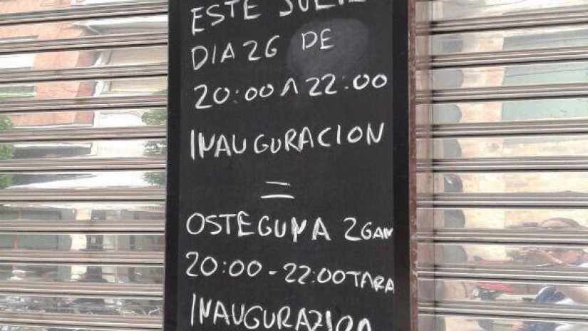 El Batzoki de Iparraguirre de Sestao reabre este jueves 26 de junio