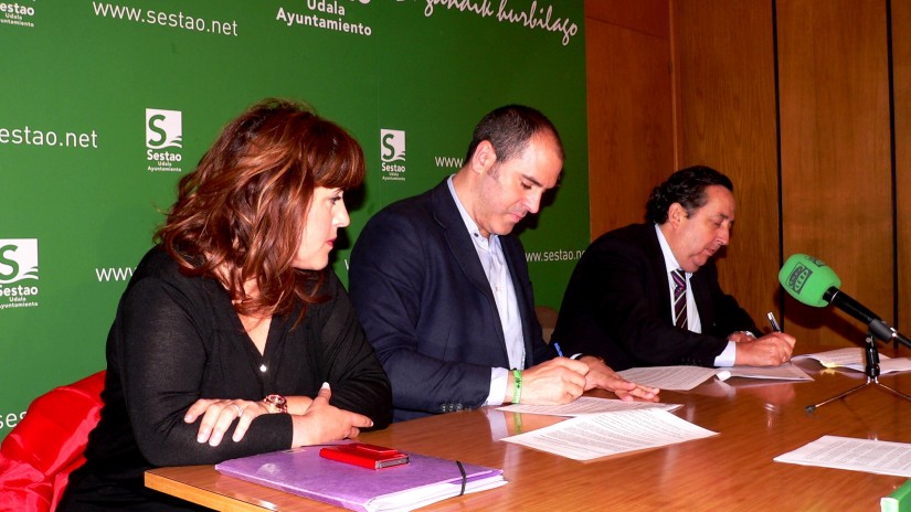 El Ayuntamiento de Sestao y el Colegio de Abogados renuevan el convenio para asistir a las personas afectadas por desahucios