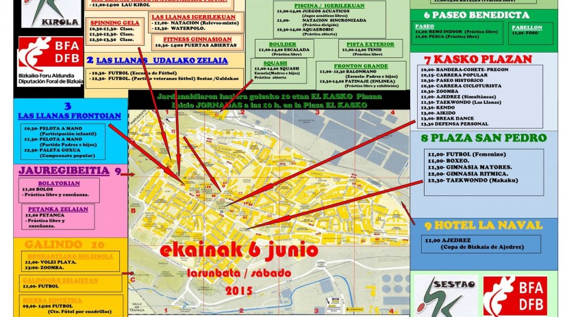 Sestao celebra este sábado el Día de Puertas Abiertas al Deporte con 60 actividades