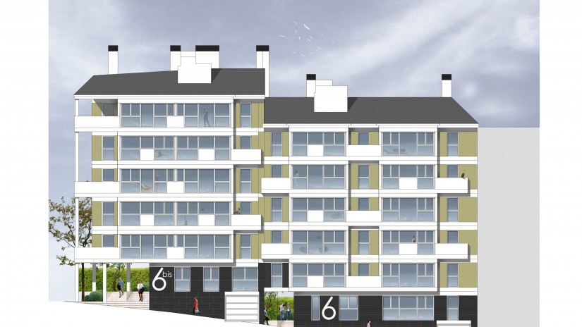 El Ayuntamiento autoriza la construcción de 21 viviendas en la calle José María Usandizaga