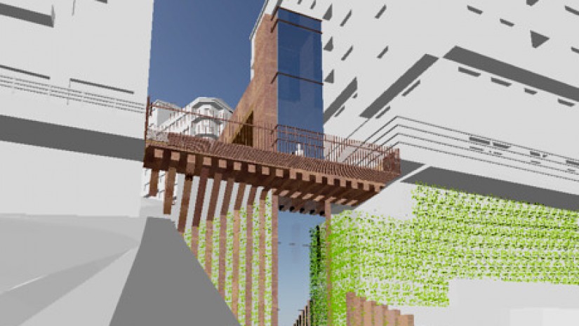 El Ayuntamiento sacará a concurso el miércoles la construcción de dos ascensores en La Paz