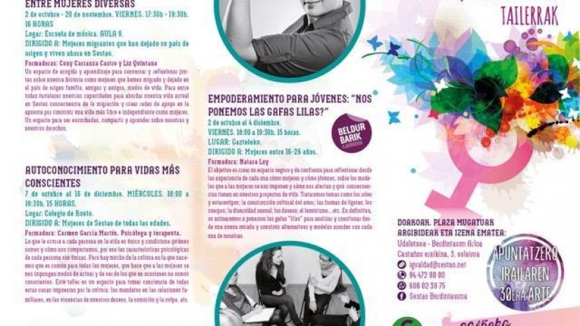 El Ayuntamiento de Sestao retoma los talleres de empoderamiento para mujeres