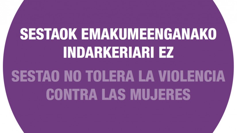 Sestao volverá a rechazar la violencia hacia las mujeres con actividades en torno al 25-N