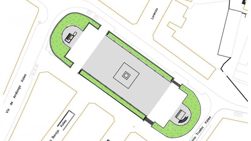 El Ayuntamiento de Sestao convoca un concurso de ideas para cubrir la plaza San Pedro
