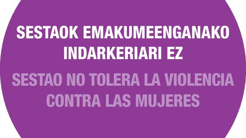 Sestao rechazará de nuevo la violencia hacia las mujeres con actividades en torno al 25-N