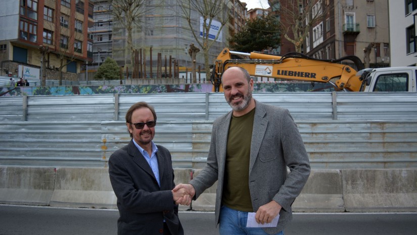 Comienzan las obras para instalar una calefacción de barrio en Txabarri-El Sol