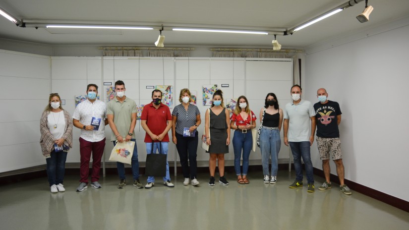 La muestra Gazte Artea Ezkerraldean arranca en Sestao su viaje por los municipios de la Margen Izquierda