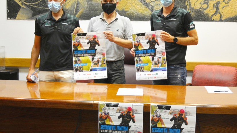 El domingo regresa el Triatlón de Sestao con 300 participantes