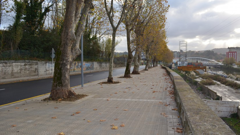 Concluye la obra de estabilización del muro y reparación de la acera en la Avenida Kaiku