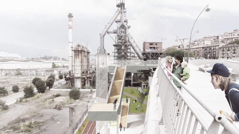 Sale a licitación la construcción de un ascensor para dotar de accesibilidad al Alto Horno de Sestao