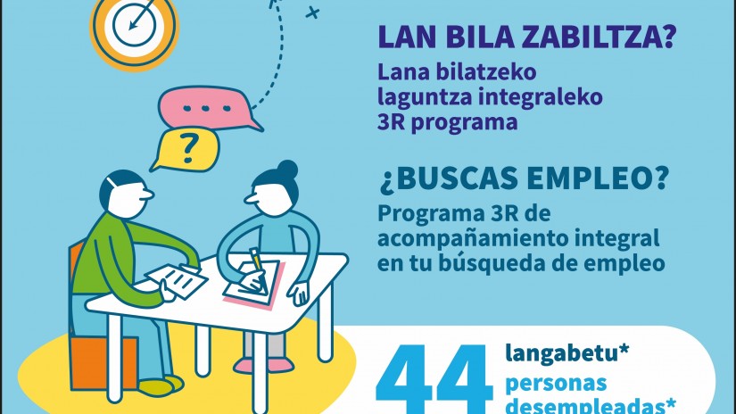 Behargintza Sestao impulsa un plan de reorientación, reactivación y recolocación laboral para 44 personas desempleadas