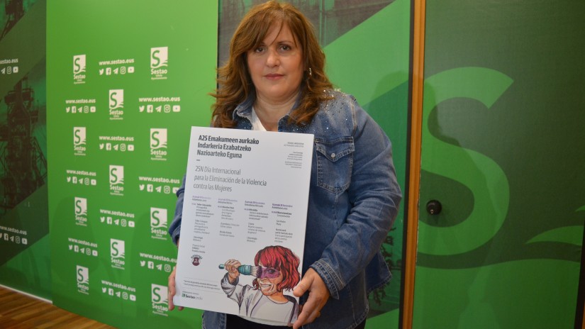 El Ayuntamiento de Sestao programa dos charlas y una obra de teatro para luchar contra la violencia machista