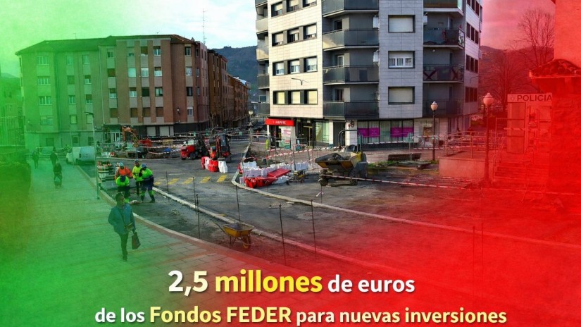 Sestao logra 2,5 millones de euros de fondos europeos para proyectos estratégicos