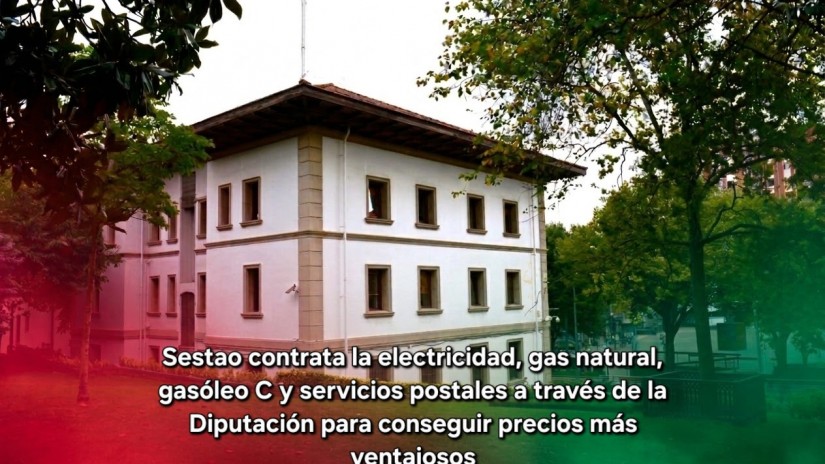 Udalak elektrizitatea, gas naturala, C gasolioa eta posta-zerbitzuak Aldundiaren bitartez kontratatu ditu prezio hobeak lortzeko