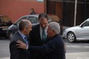 Josu Erkoreka junto a Josu Bergara en Sestao